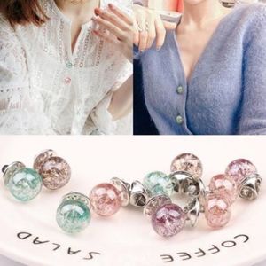 BOGO Green Resin Brooch